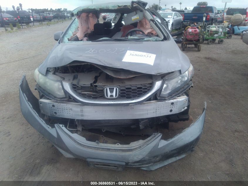 2013 HONDA CIVIC LX - 19XFB2F54DE275709