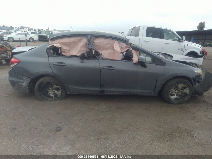 2013 HONDA CIVIC LX - 19XFB2F54DE275709