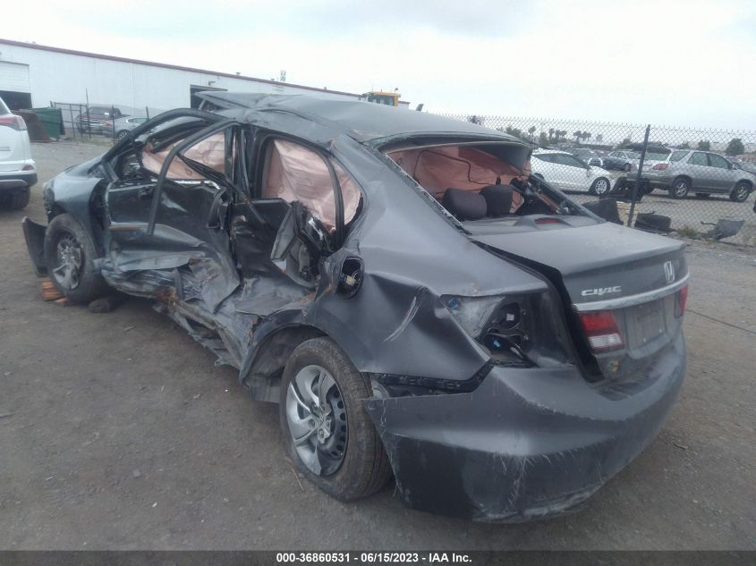 2013 HONDA CIVIC LX - 19XFB2F54DE275709