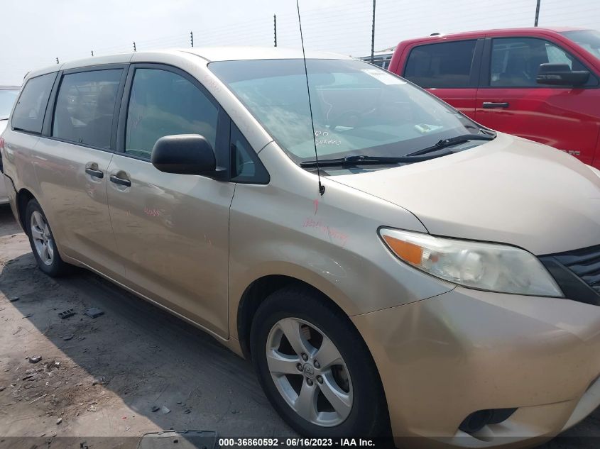 2013 TOYOTA SIENNA L - 5TDZK3DC6DS323785
