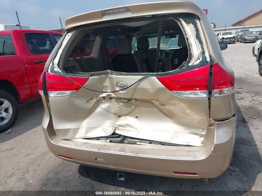 2013 TOYOTA SIENNA L - 5TDZK3DC6DS323785