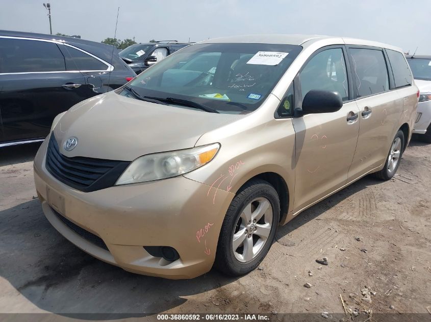 2013 TOYOTA SIENNA L - 5TDZK3DC6DS323785