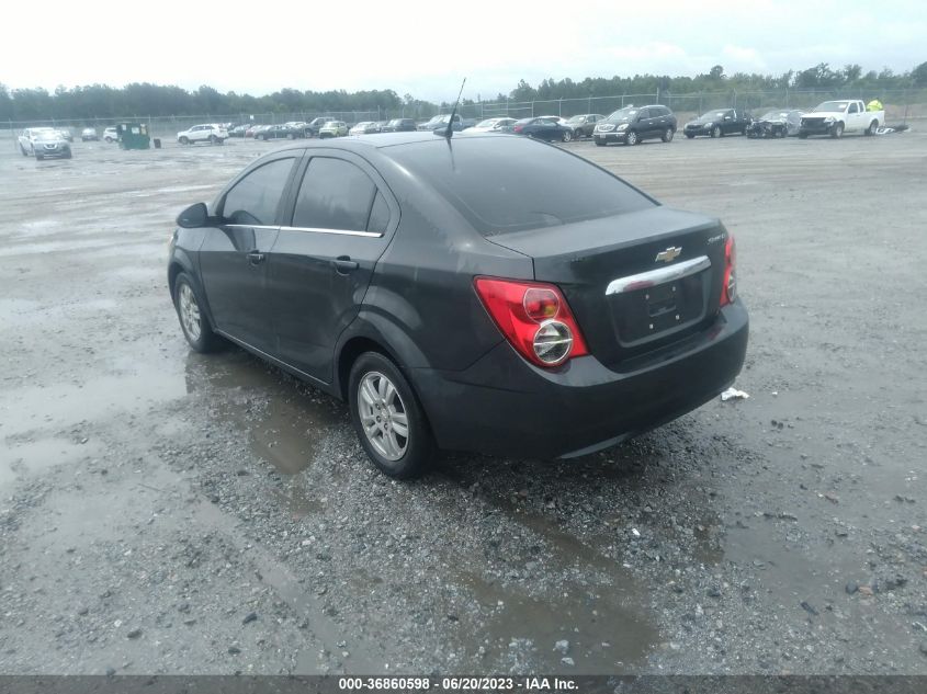 2014 CHEVROLET SONIC LT - 1G1JC5SG9E4233144