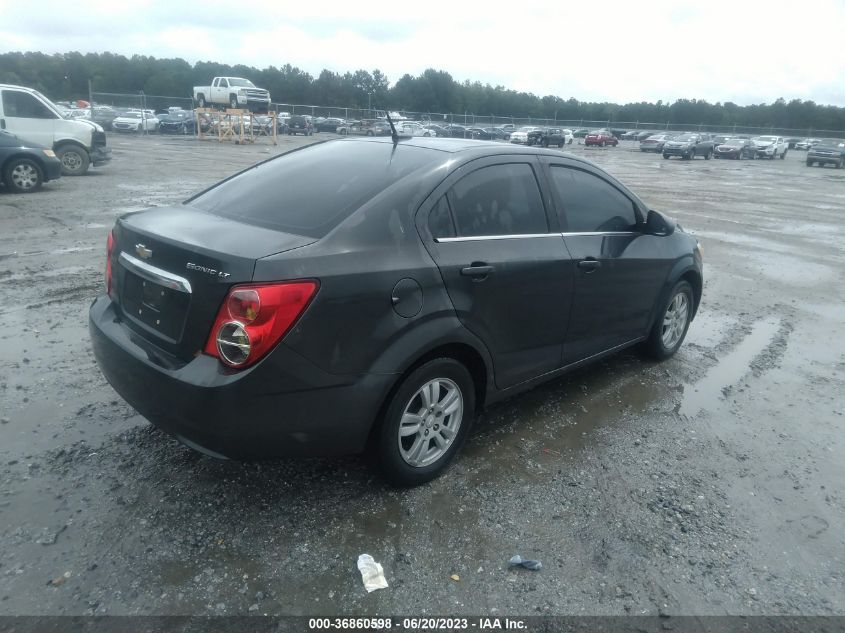 2014 CHEVROLET SONIC LT - 1G1JC5SG9E4233144