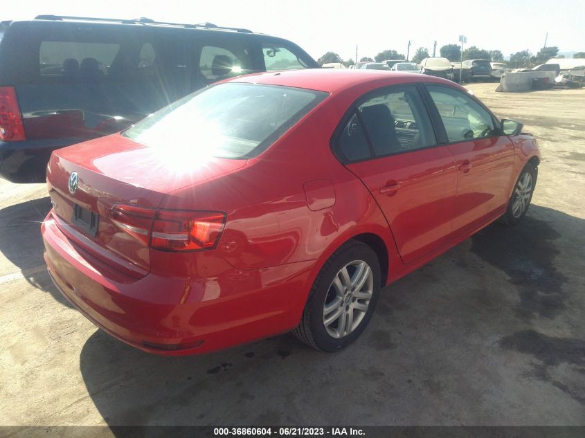 2015 VOLKSWAGEN JETTA SEDAN 2.0L S - 3VW1K7AJ5FM253882