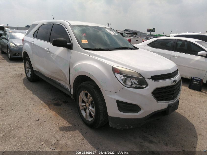 2017 CHEVROLET EQUINOX LS - 2GNALBEKXH1512535