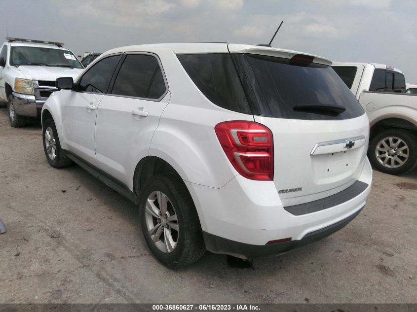 2017 CHEVROLET EQUINOX LS - 2GNALBEKXH1512535