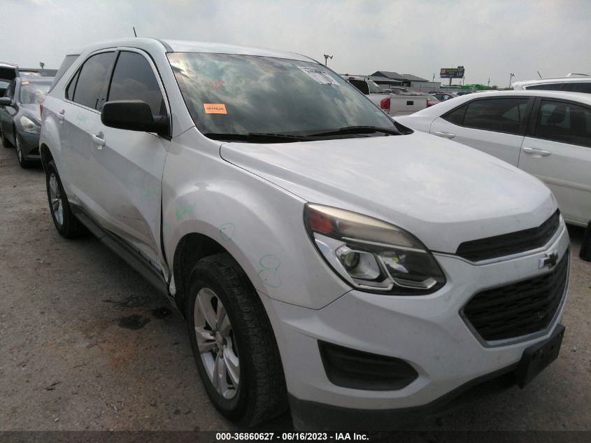 2017 CHEVROLET EQUINOX LS - 2GNALBEKXH1512535
