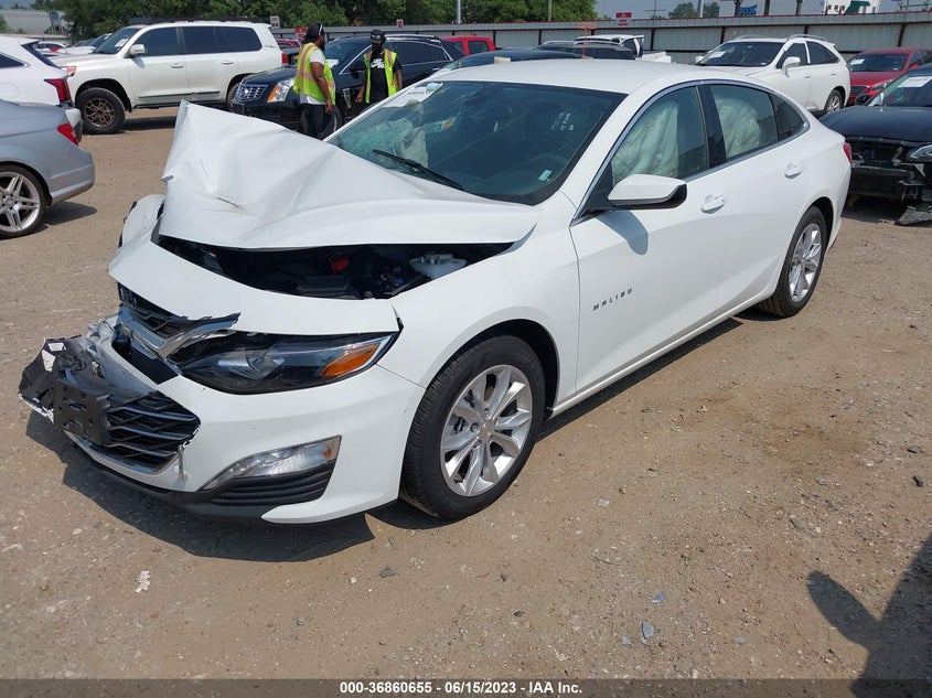 VIN 1G1ZD5ST3NF184959 2022 CHEVROLET MALIBU LT