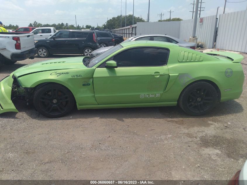 2013 FORD MUSTANG GT PREMIUM - 1ZVBP8CF8D5249638