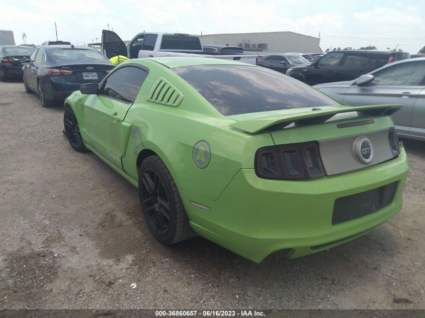 2013 FORD MUSTANG GT PREMIUM - 1ZVBP8CF8D5249638