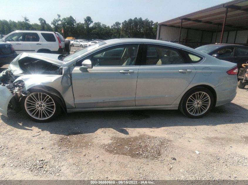 2014 FORD FUSION SE HYBRID - 3FA6P0LU8ER349117