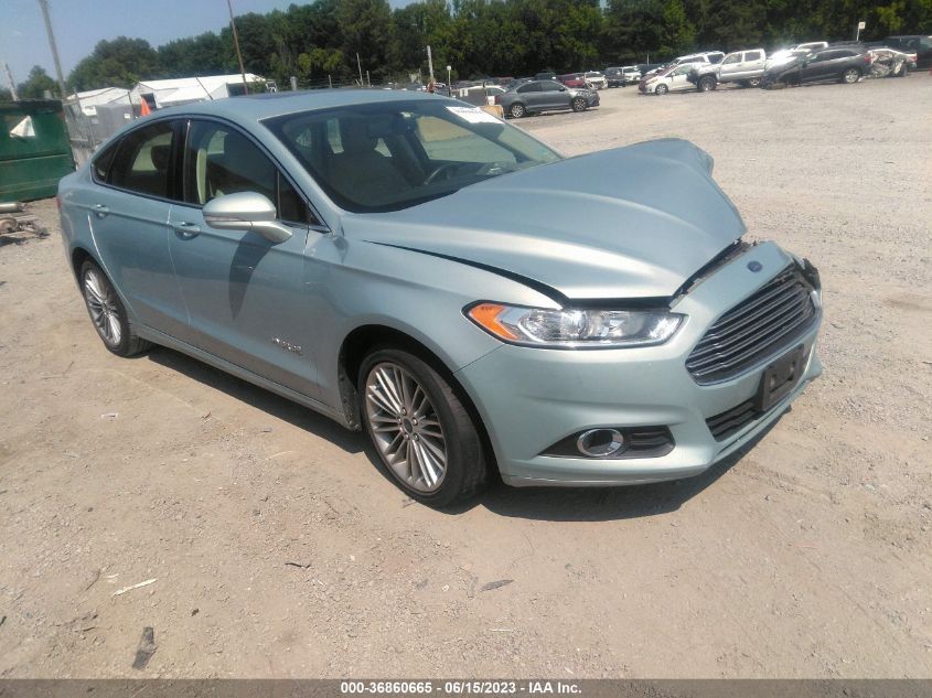 2014 FORD FUSION SE HYBRID - 3FA6P0LU8ER349117