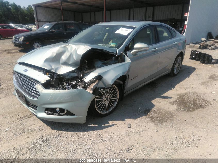 2014 FORD FUSION SE HYBRID - 3FA6P0LU8ER349117