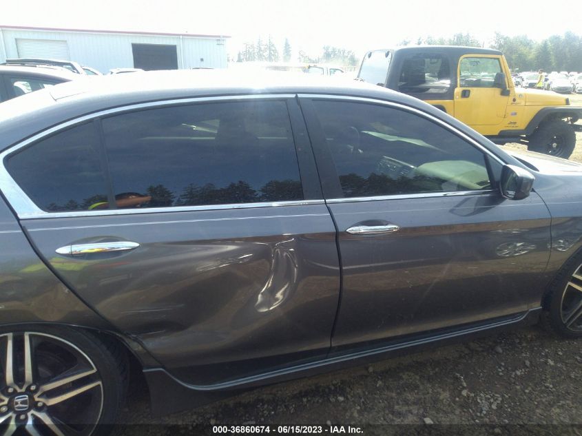 2016 HONDA ACCORD SEDAN SPORT - 1HGCR2F5XGA141309