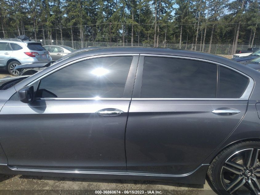 2016 HONDA ACCORD SEDAN SPORT - 1HGCR2F5XGA141309