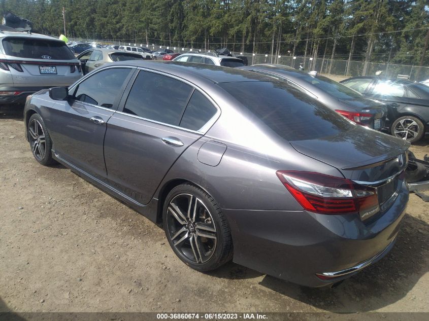 2016 HONDA ACCORD SEDAN SPORT - 1HGCR2F5XGA141309