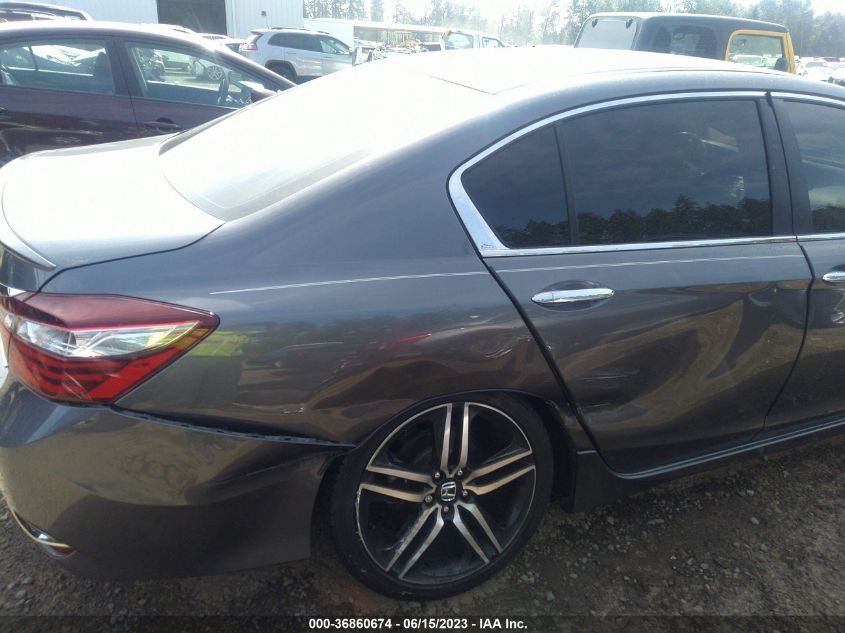2016 HONDA ACCORD SEDAN SPORT - 1HGCR2F5XGA141309