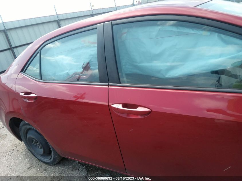 2014 TOYOTA COROLLA L/LE/S/S PLUS/LE PLUS - 2T1BURHE3EC167578