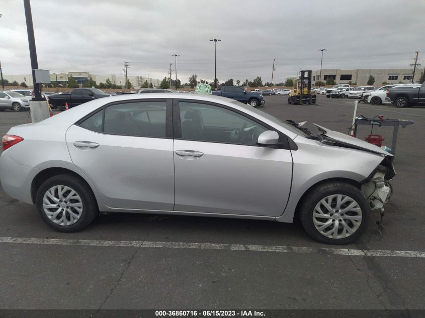 2018 TOYOTA COROLLA LE - 2T1BURHE8JC072590