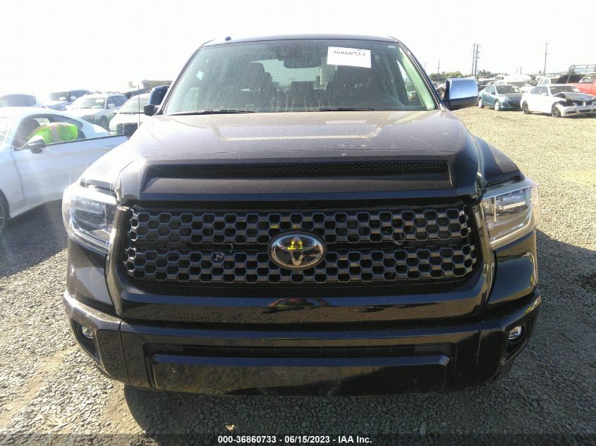 2018 TOYOTA TUNDRA 4WD PLATINUM - 5TFAY5F14JX690273