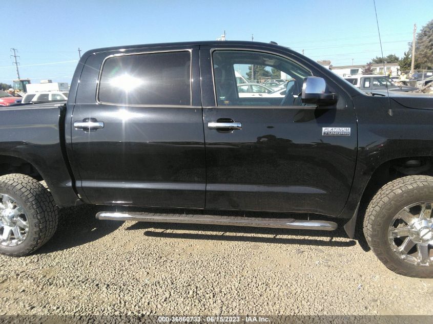 2018 TOYOTA TUNDRA 4WD PLATINUM - 5TFAY5F14JX690273