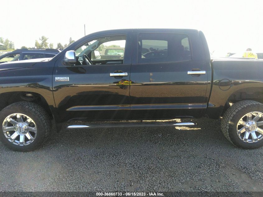 2018 TOYOTA TUNDRA 4WD PLATINUM - 5TFAY5F14JX690273