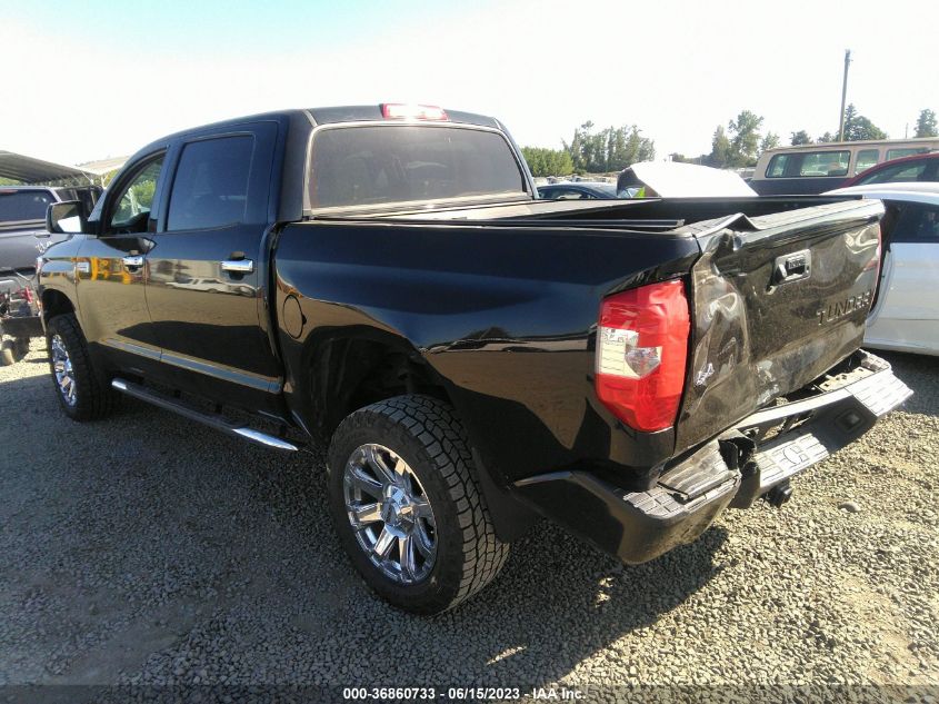 2018 TOYOTA TUNDRA 4WD PLATINUM - 5TFAY5F14JX690273