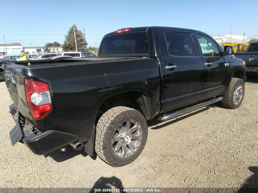 2018 TOYOTA TUNDRA 4WD PLATINUM - 5TFAY5F14JX690273