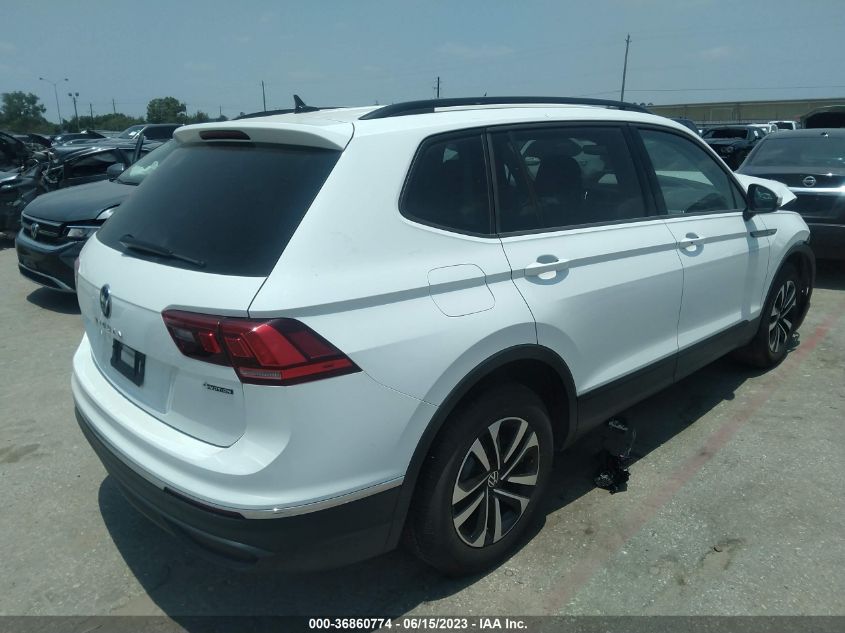 2023 VOLKSWAGEN TIGUAN S - 3VVFB7AX0PM000761