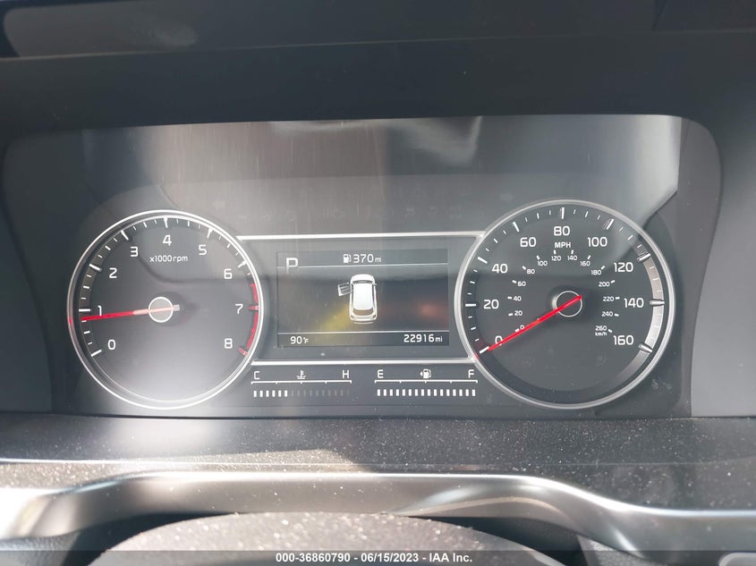 VIN 5XYRG4LC8NG079015 2022 KIA SORENTO LX