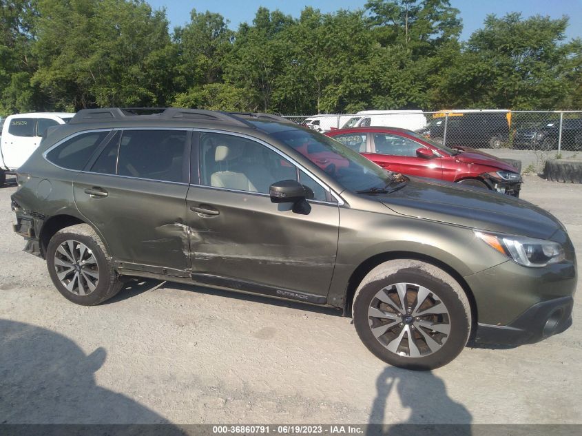 2017 SUBARU OUTBACK LIMITED - 4S4BSANC8H3351658