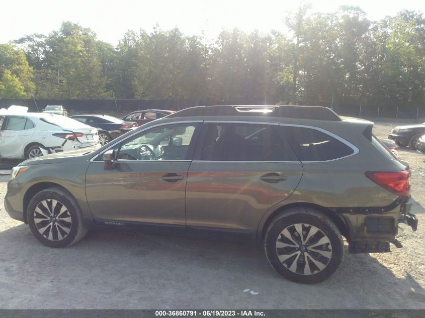 2017 SUBARU OUTBACK LIMITED - 4S4BSANC8H3351658