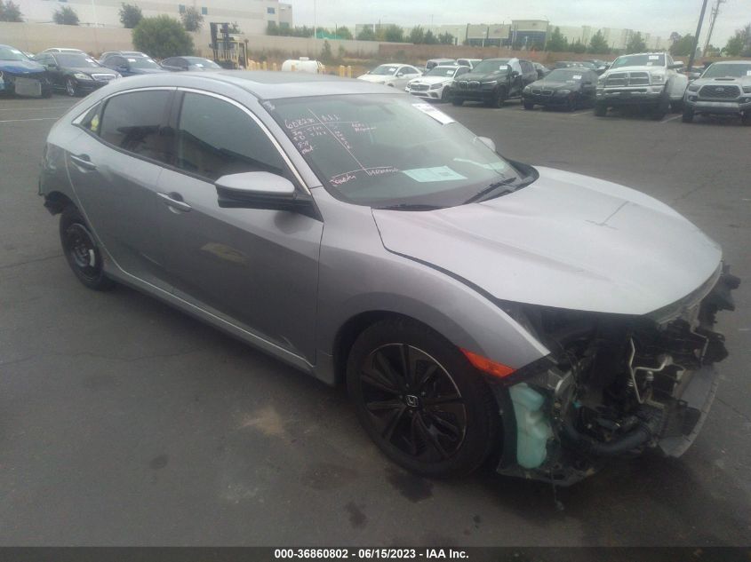 2018 HONDA CIVIC HATCHBACK EX - SHHFK7H59JU407183