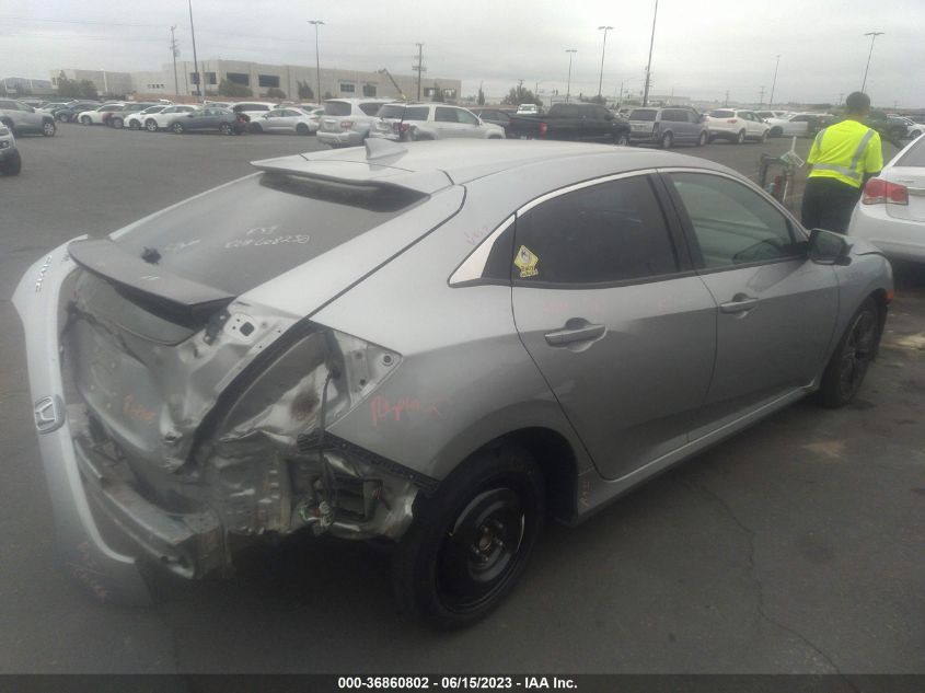 2018 HONDA CIVIC HATCHBACK EX - SHHFK7H59JU407183