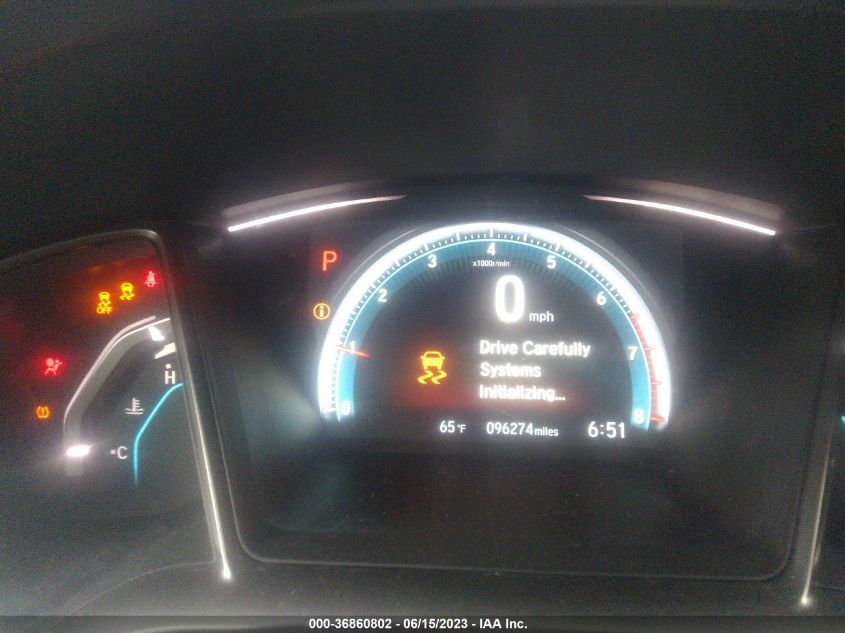 2018 HONDA CIVIC HATCHBACK EX - SHHFK7H59JU407183