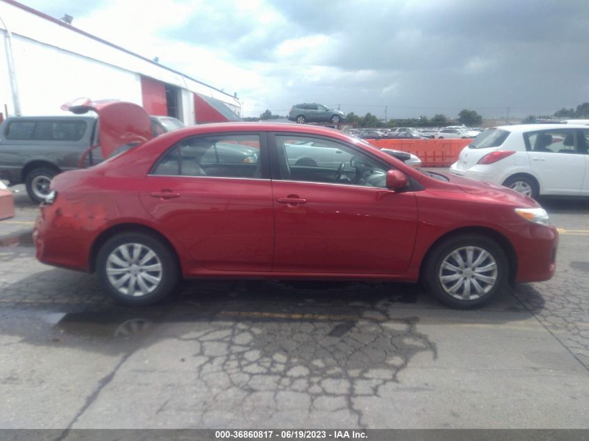 2013 TOYOTA COROLLA L/LE/S - 2T1BU4EE0DC115489
