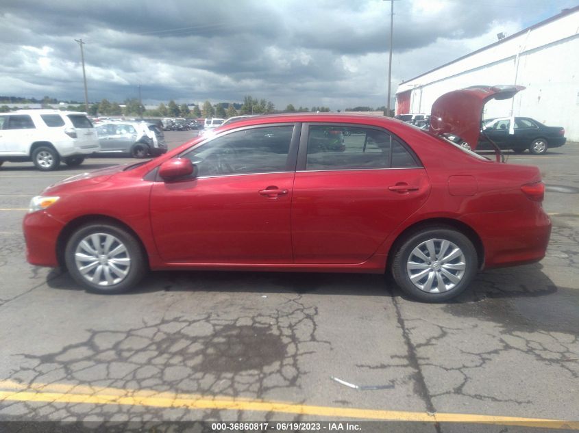 2013 TOYOTA COROLLA L/LE/S - 2T1BU4EE0DC115489