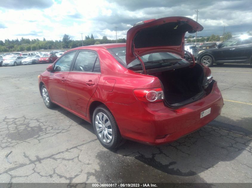 2013 TOYOTA COROLLA L/LE/S - 2T1BU4EE0DC115489