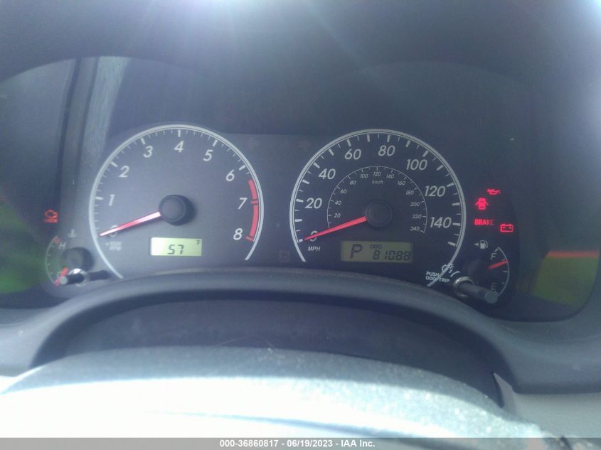 2013 TOYOTA COROLLA L/LE/S - 2T1BU4EE0DC115489