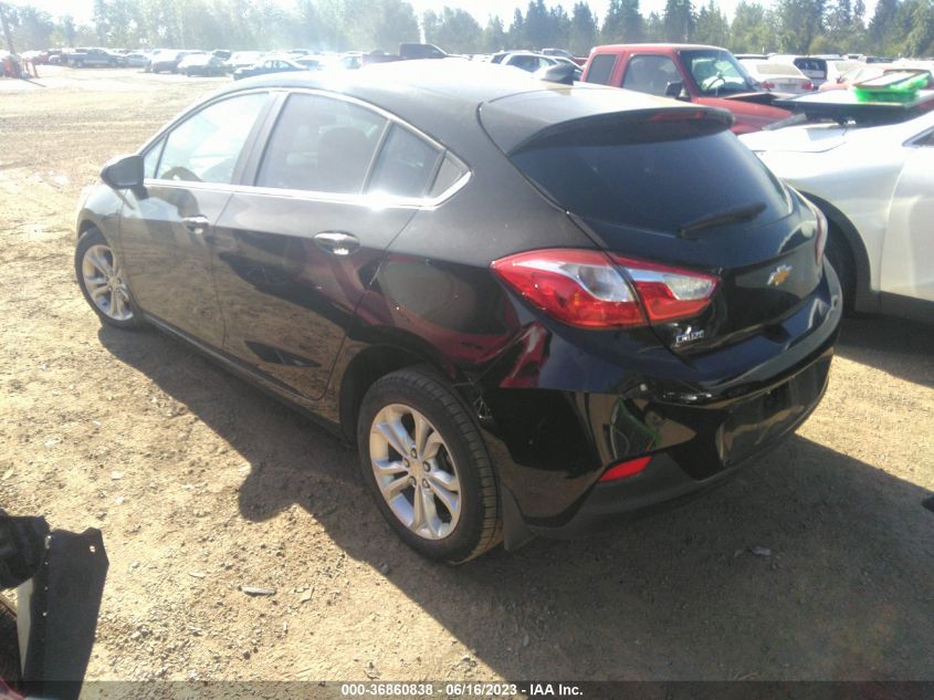 2019 CHEVROLET CRUZE LT - 3G1BE6SM7KS569008