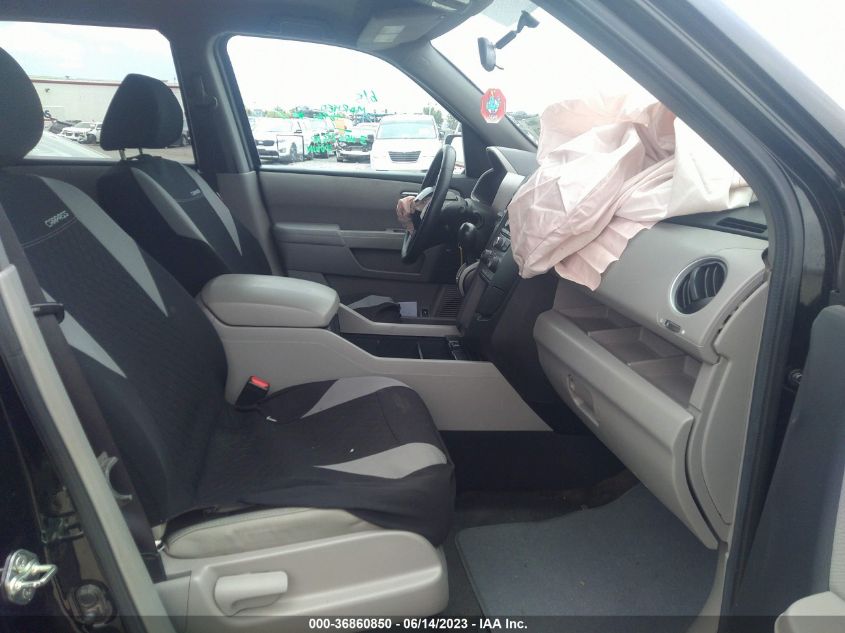 2013 HONDA PILOT LX - 5FNYF3H24DB014662