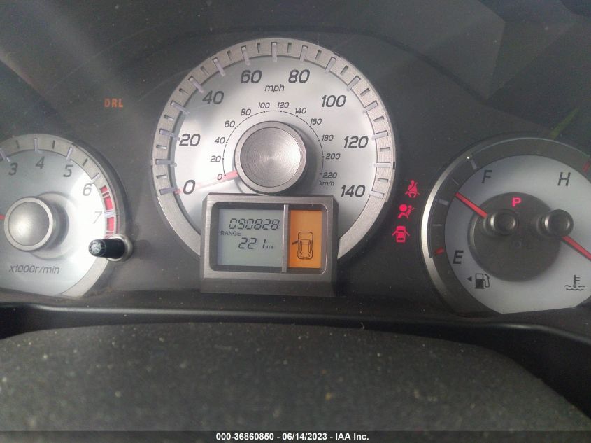 2013 HONDA PILOT LX - 5FNYF3H24DB014662