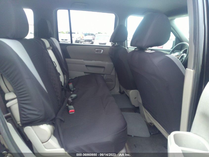 2013 HONDA PILOT LX - 5FNYF3H24DB014662