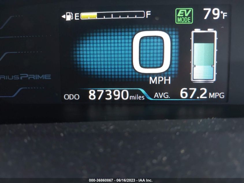 2017 TOYOTA PRIUS PRIME PLUS/PREMIUM/ADVANCED - JTDKARFPXH3007160