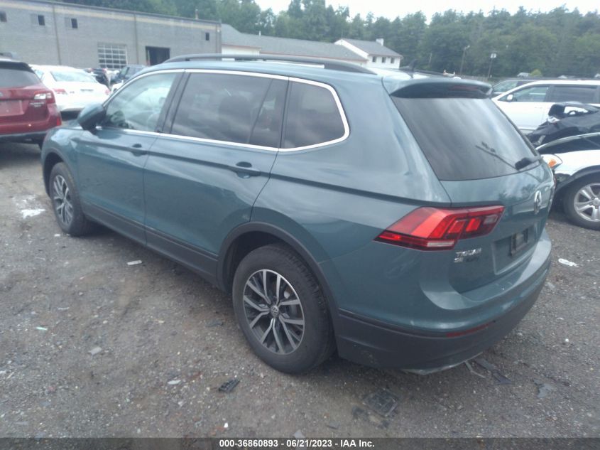 2019 VOLKSWAGEN TIGUAN SE/SEL/SEL R-LINE JET-BLA - 3VV2B7AX0KM159707