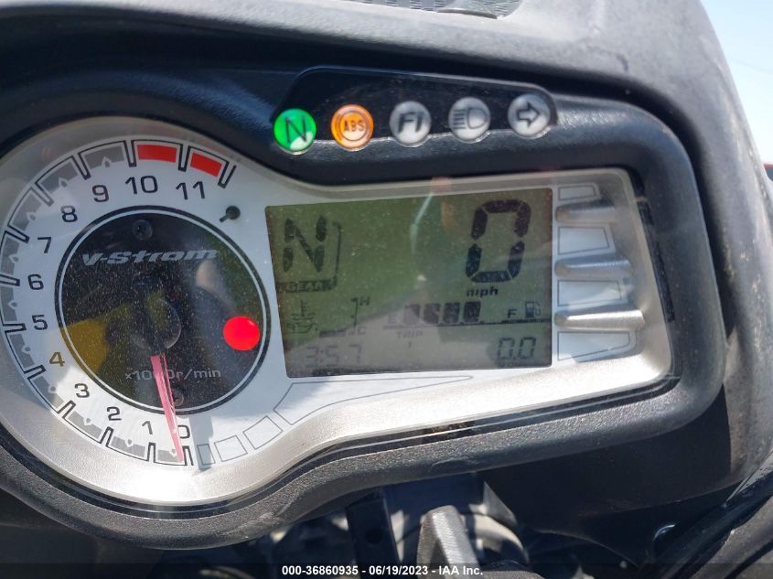 2013 SUZUKI DL650 A - JS1VP56A8D2100298