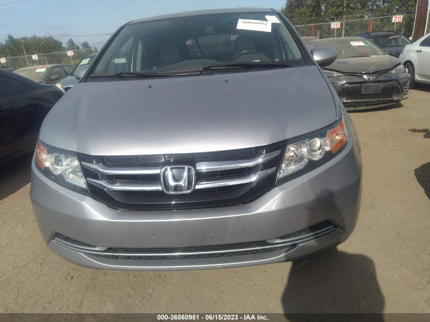 2016 HONDA ODYSSEY EXL - 5FNRL5H66GB042821