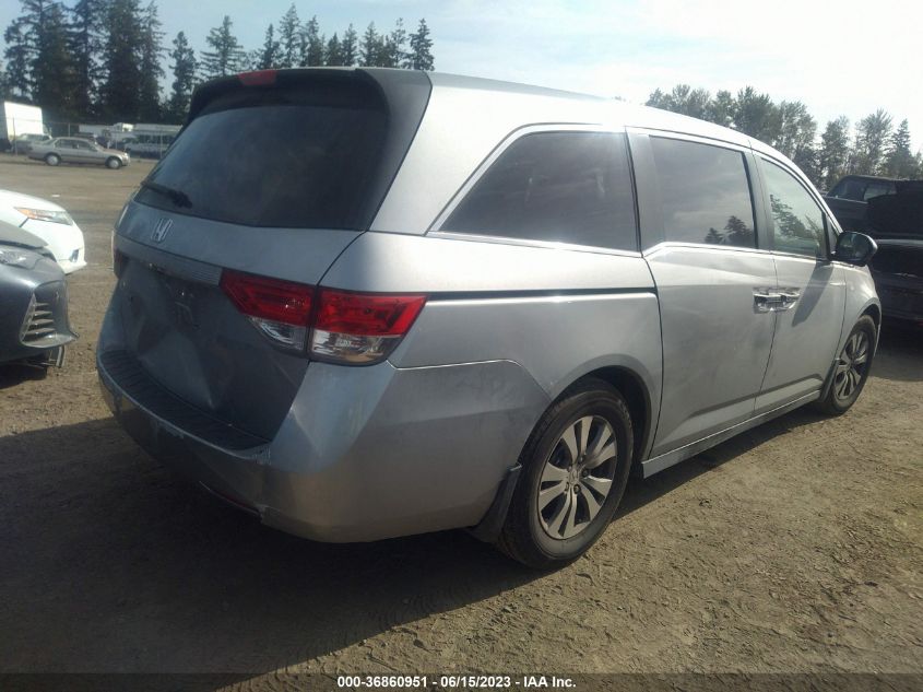 2016 HONDA ODYSSEY EXL - 5FNRL5H66GB042821
