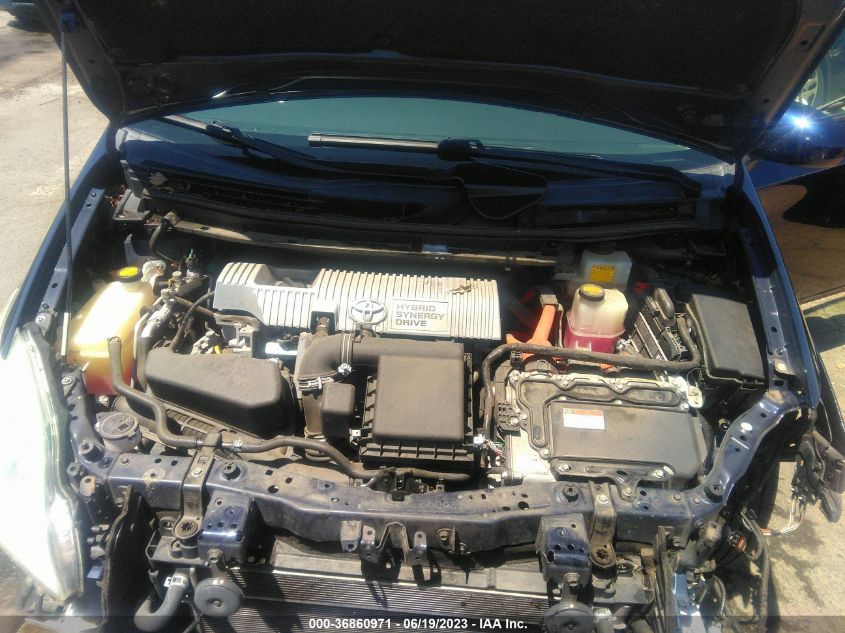 2013 TOYOTA PRIUS ONE/TWO/THREE/FOUR/FIVE - JTDKN3DU2D0344637